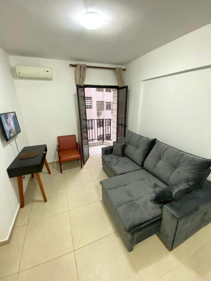 Flat No Centro Gonzaga Proximo A Praia - Santos/Sp Santos (Sao Paulo) Exterior photo
